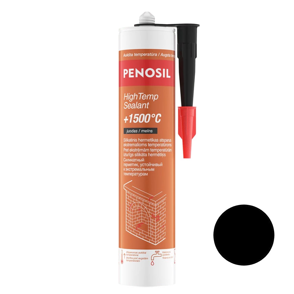 Penosil HighTemp Sealant +1500°C Pret augstām temperatūrām izturīgs hermētiķis