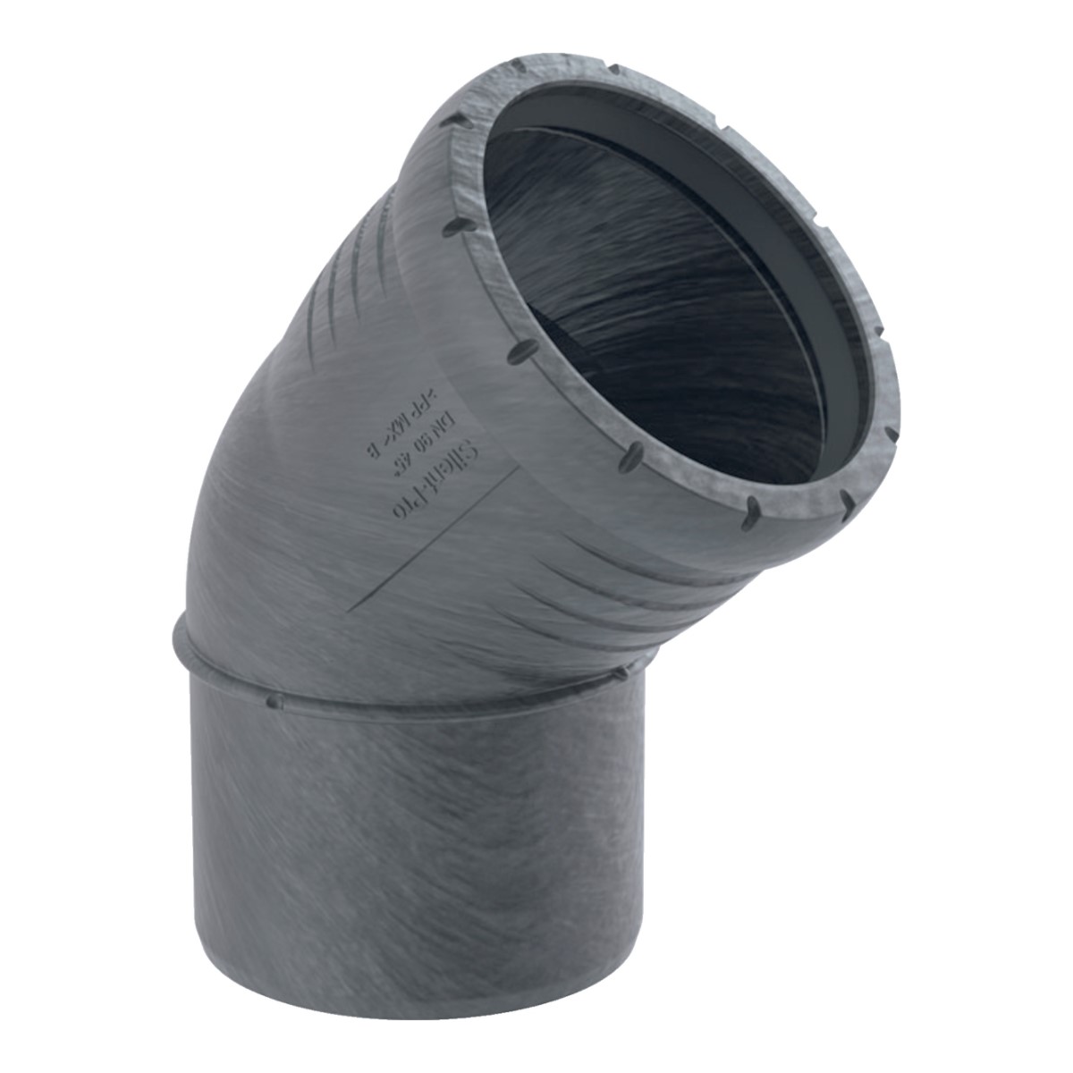 Geberit Silent-Pro Skaņu slāpējošas kanalizācijas līkums