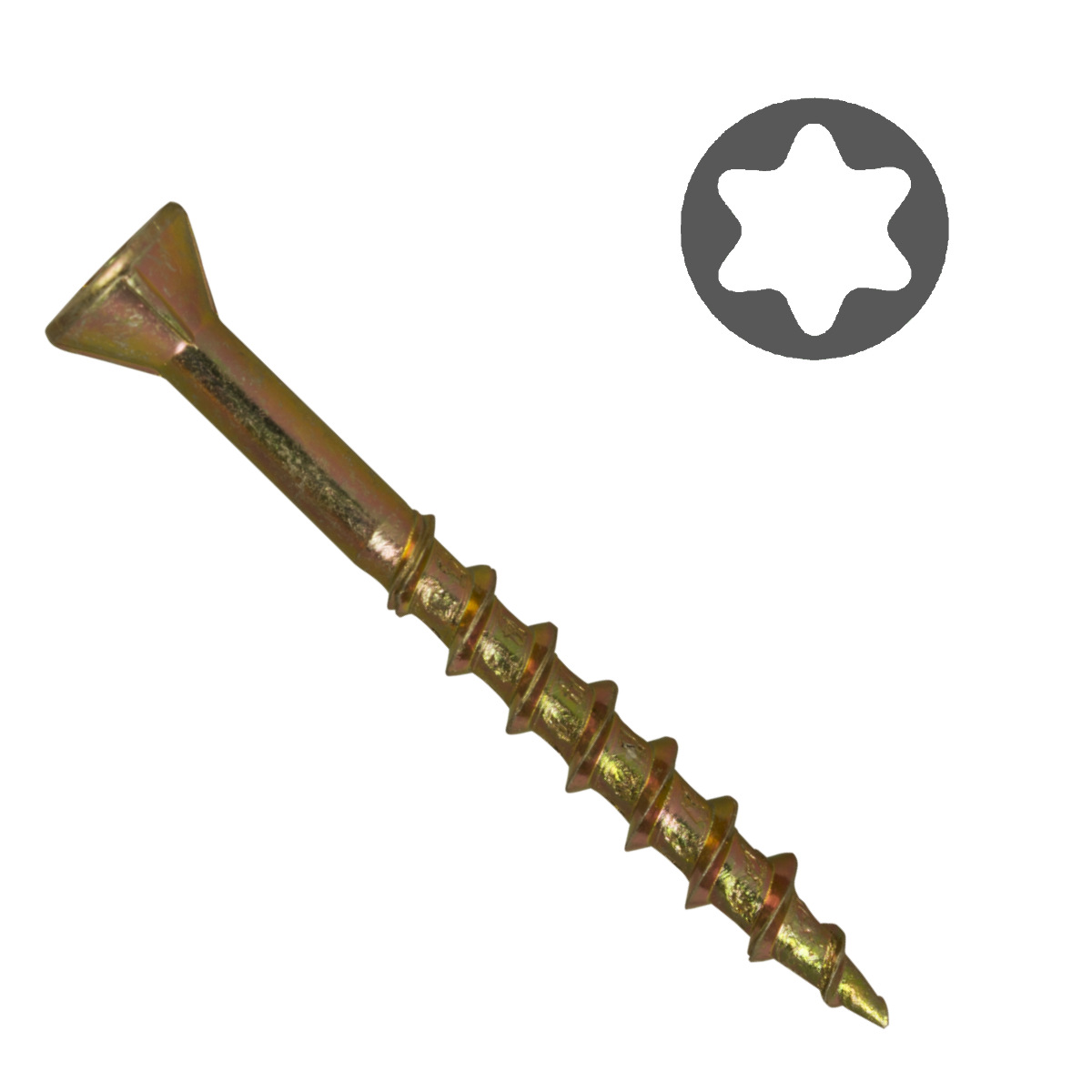 Bravo Finiera skrūve Torx 20, dzeltena