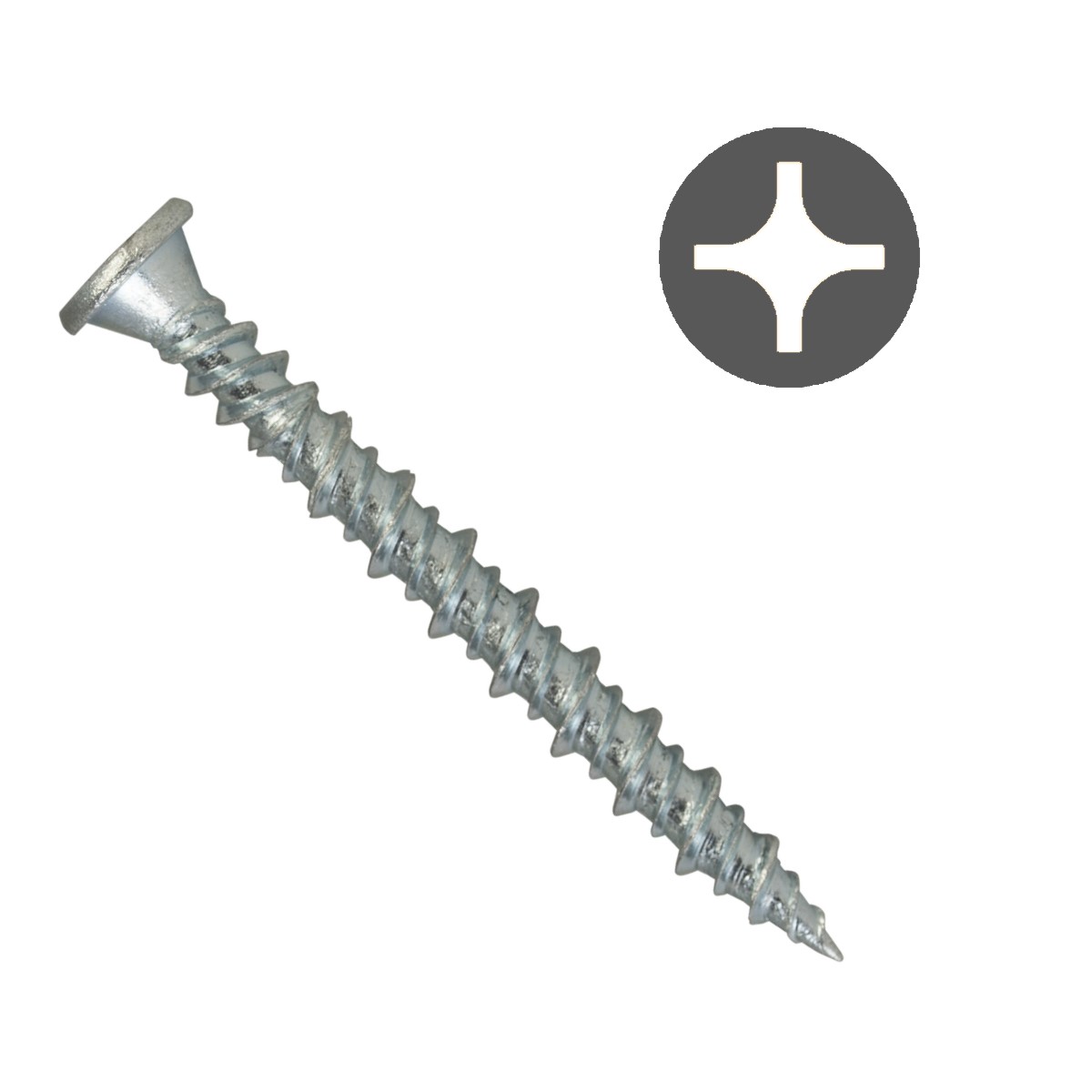 Easy-Fix Reģipša skrūve Hi-Lo, cinkota