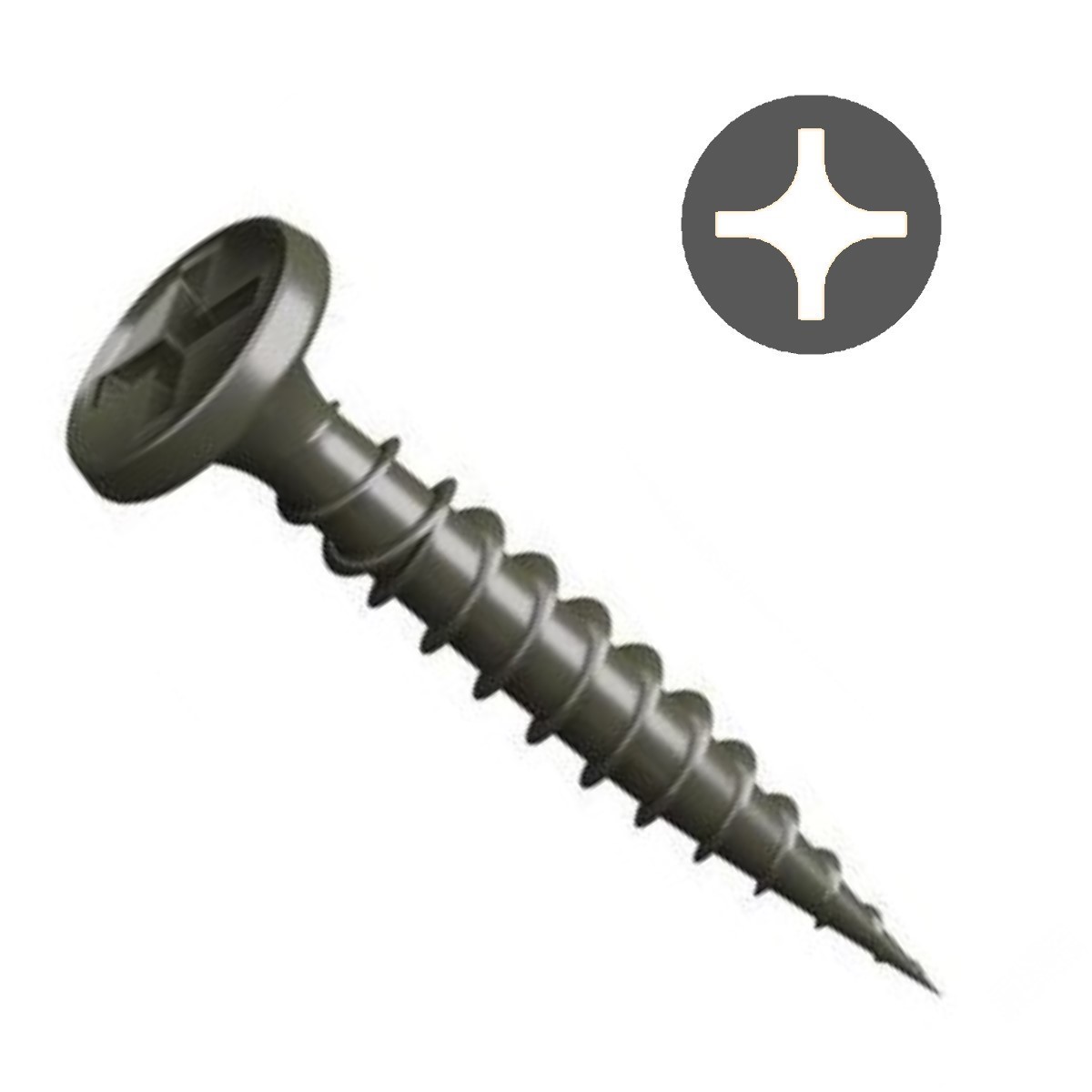 Knauf XTN Mitrumizturīga reģipša skrūve ar naglas galu, Drystar plāksnēm