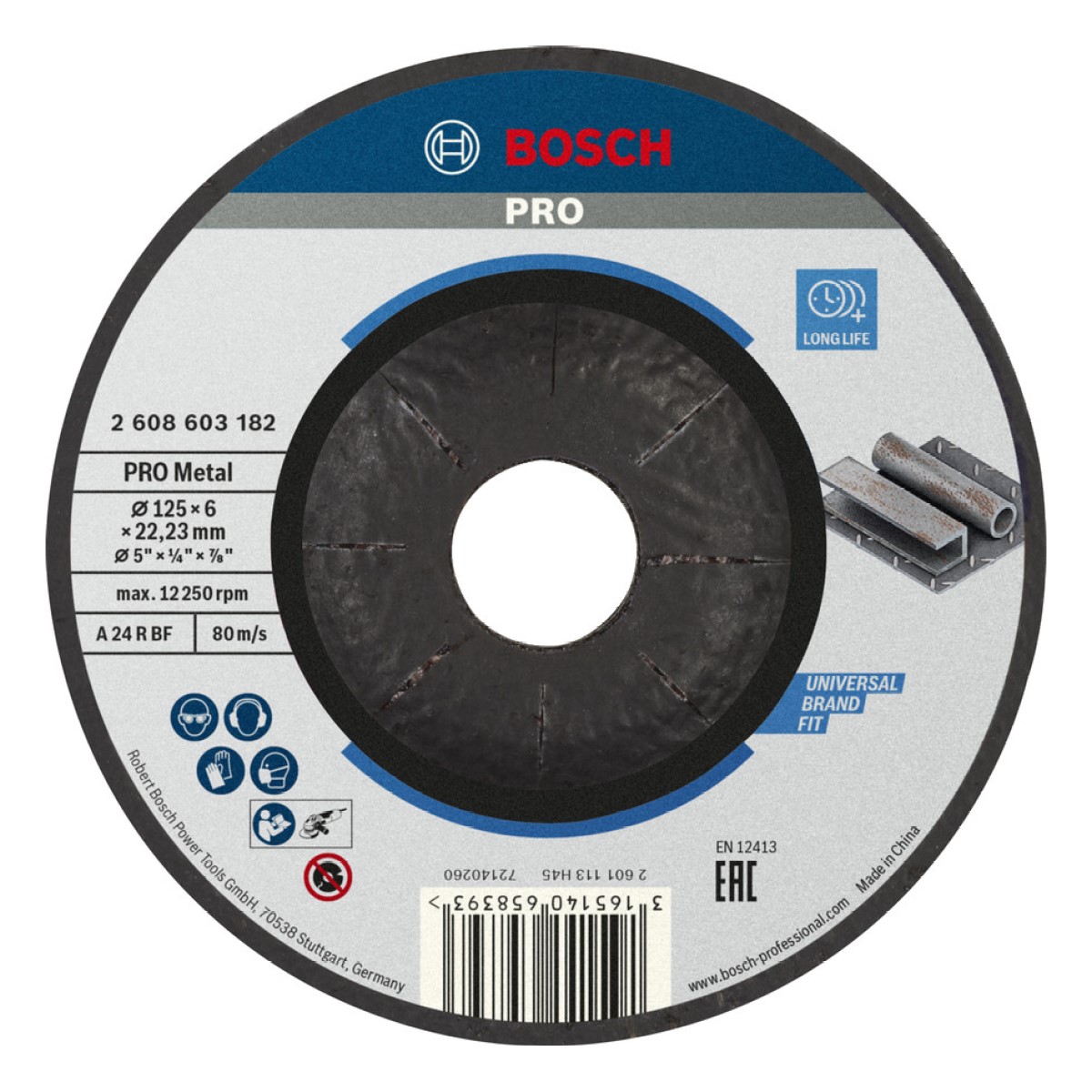 Bosch PRO Metal Slīpēšanas disks, A 24 P BF