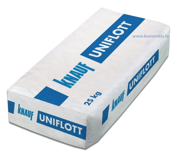 UNIFLOTT 25 kg špaktele reģips šuvēm