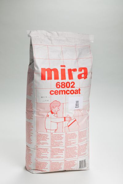 Mira 6802 cemcoat  balta ūdensizturīga špakteļmasa 0.5-2mm