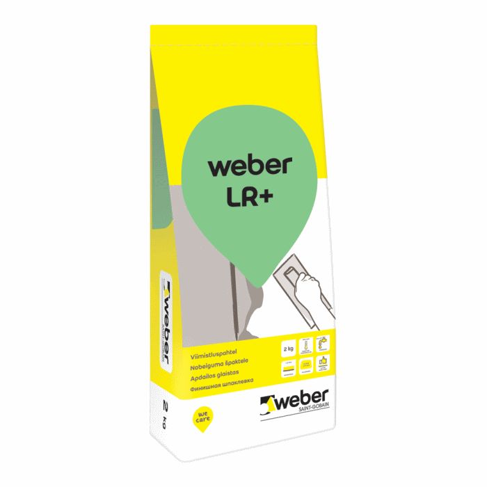 Weber LR+ (ex Vetonit LR+) 5кг  Финишная шпаклевка