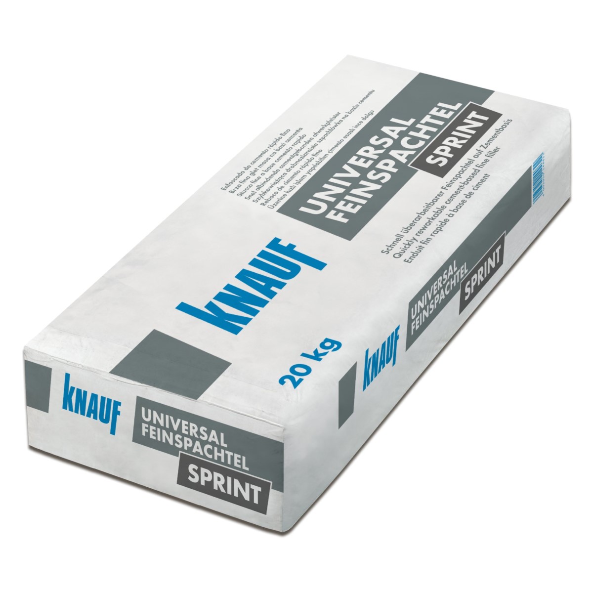 Knauf Universal-Feinspachtel Sprint Ātri iestrādājama smalka cementa špaktele