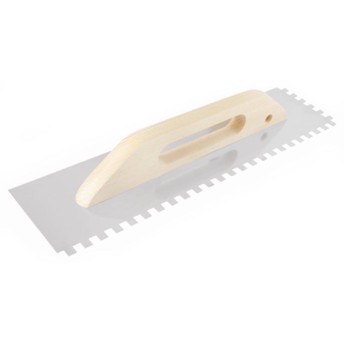 Comensal Rīvdēlis, nerūsējošā tērauda, ar koka rokturi, 8x8 zobi