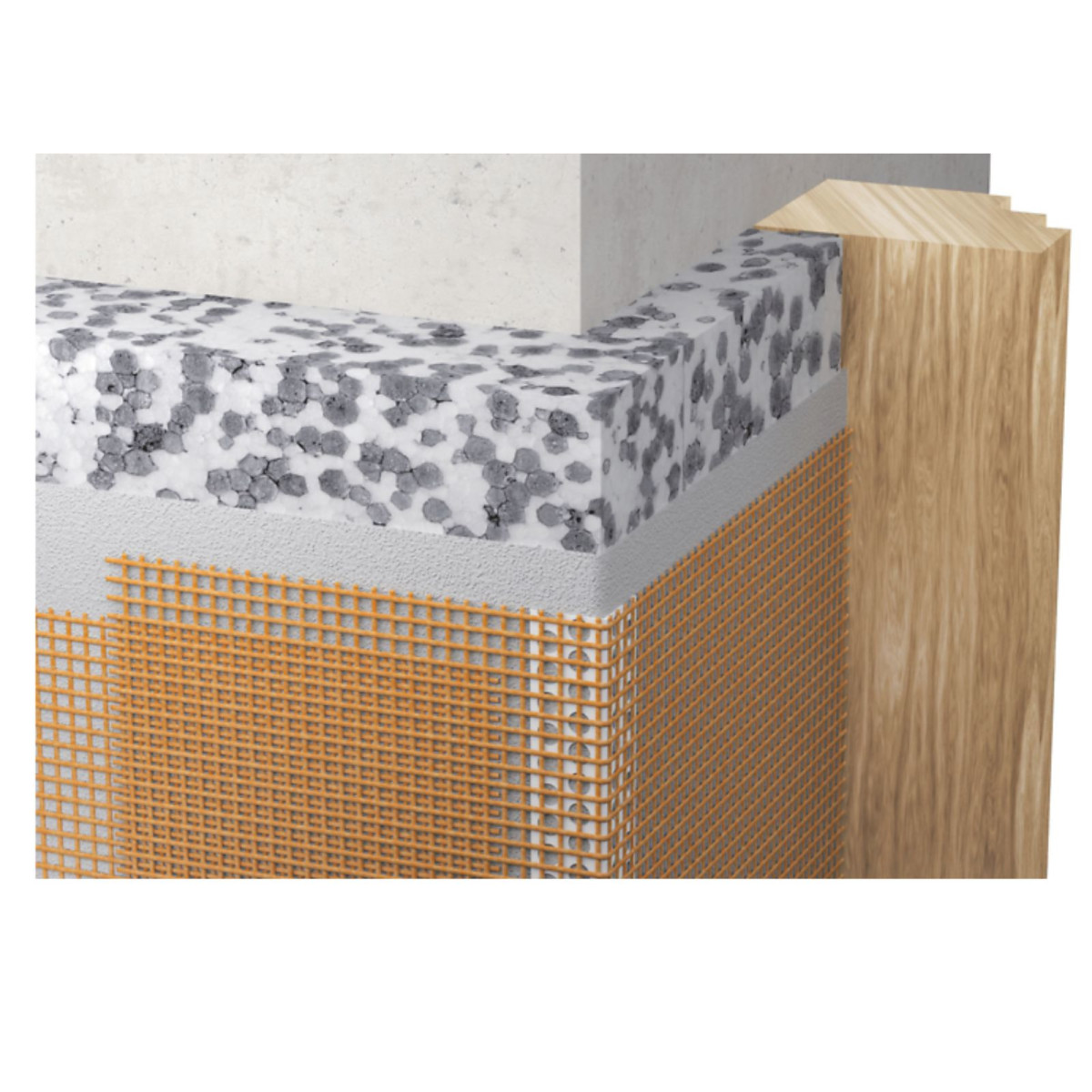 Caparol Capatect Gewebe-Eckschutz 656 Stūru armēšanas profils ar integrētu armēšanas sietu