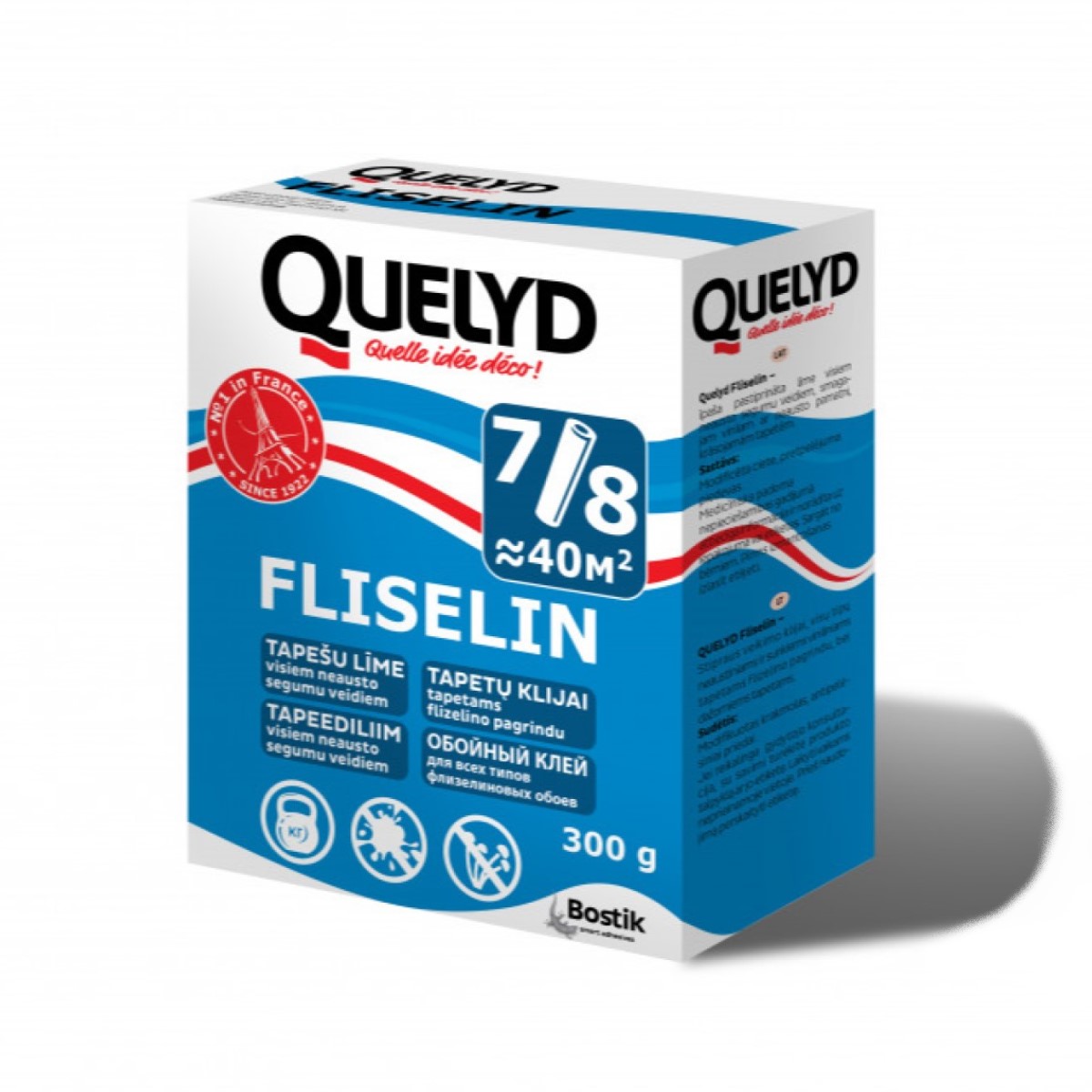 Quelyd Fliselin Līme sienas segumiem ar neaustu pamatni