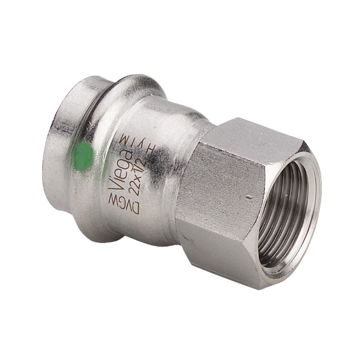 Viega Sanpress Inox Pāreja, iekšējā vītne