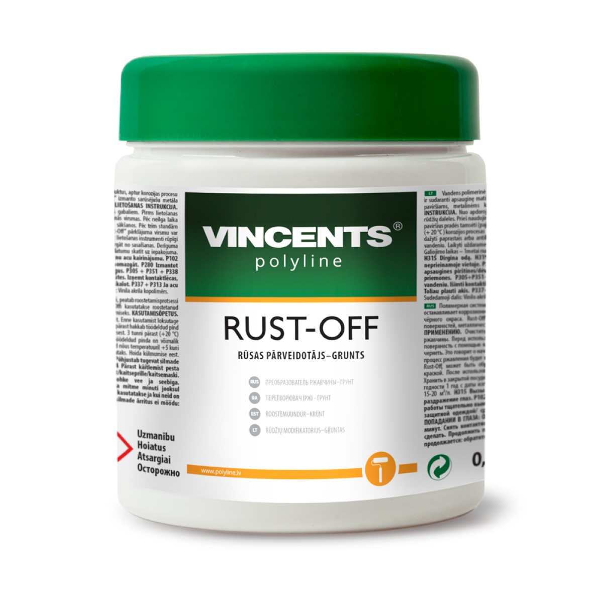 Vincents Polyline Rust-Off Преобразователь ржавчины 0.25L