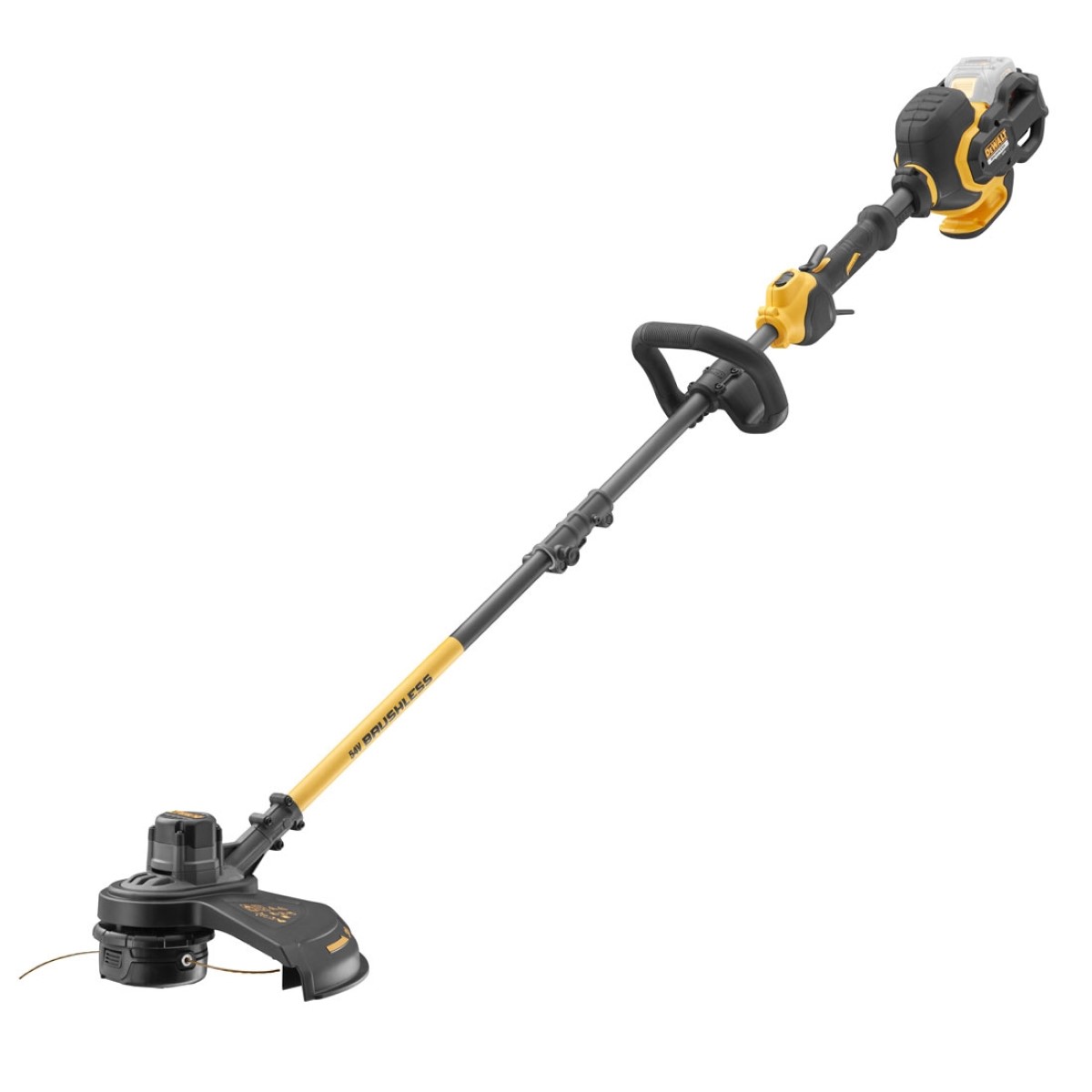 DeWalt Akumulatora zāles trimmeris 54V XR FlexVolt (bez akumulatora, ladētāja)