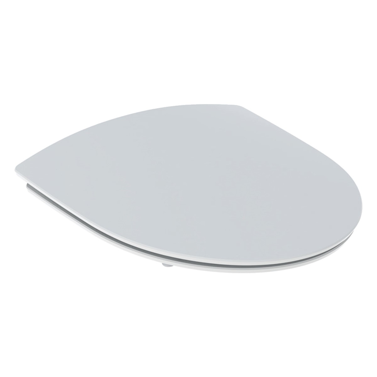 Ifö Spira Tualetes poda sēdriņķis ar vāku, ciets, QR/SC, balti šarnīri