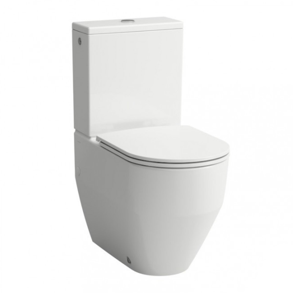 Laufen Pro Rimless Tualetes pods ar SC Slim vāku, universāls izvads
