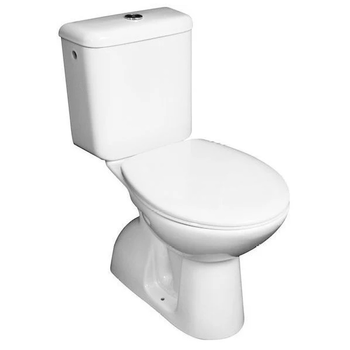 Jika Zeta Tualetes pods ar vertikālo izvadu, pievads no apakšas