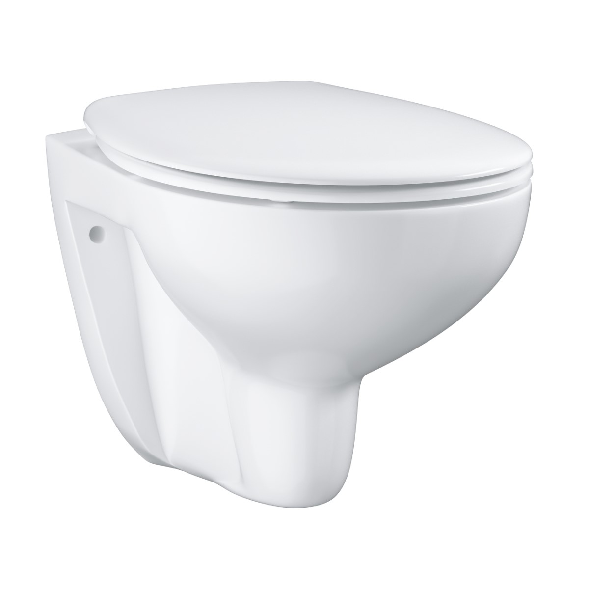 Grohe Bau Ceramic Rimless Pods ar soft close (QR) vāku, stiprināms pie sienas