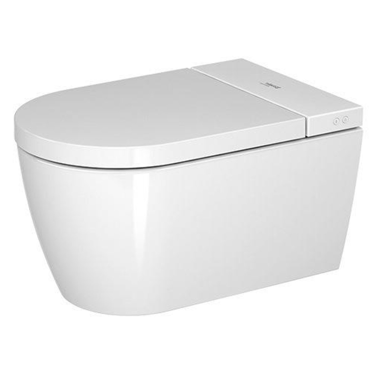 Duravit Starck F Lite Rimless Pods ar vāku, SensoWash, stiprināms pie sienas