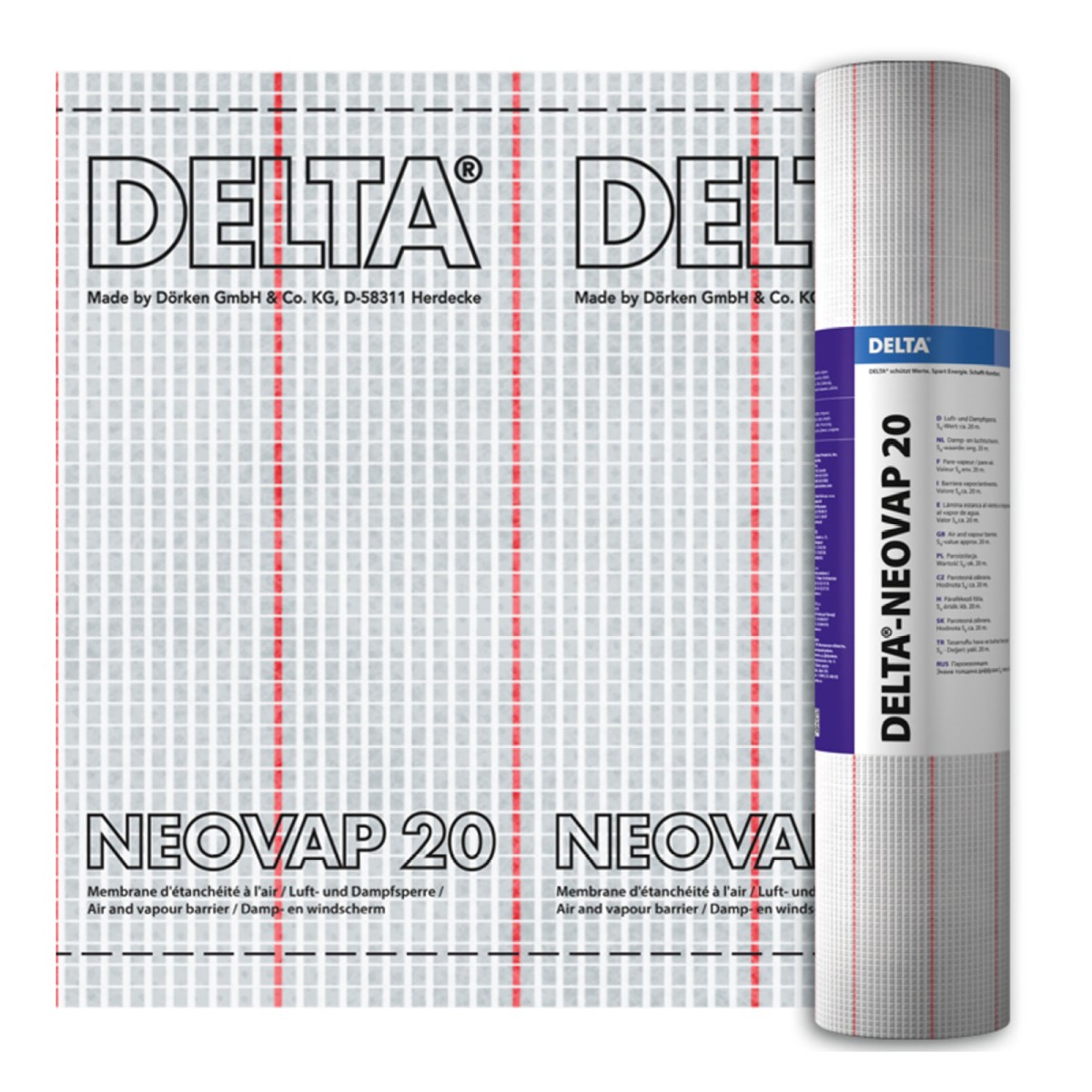 DELTA-NEOVAP 20 Tvaika izolācijas membrāna