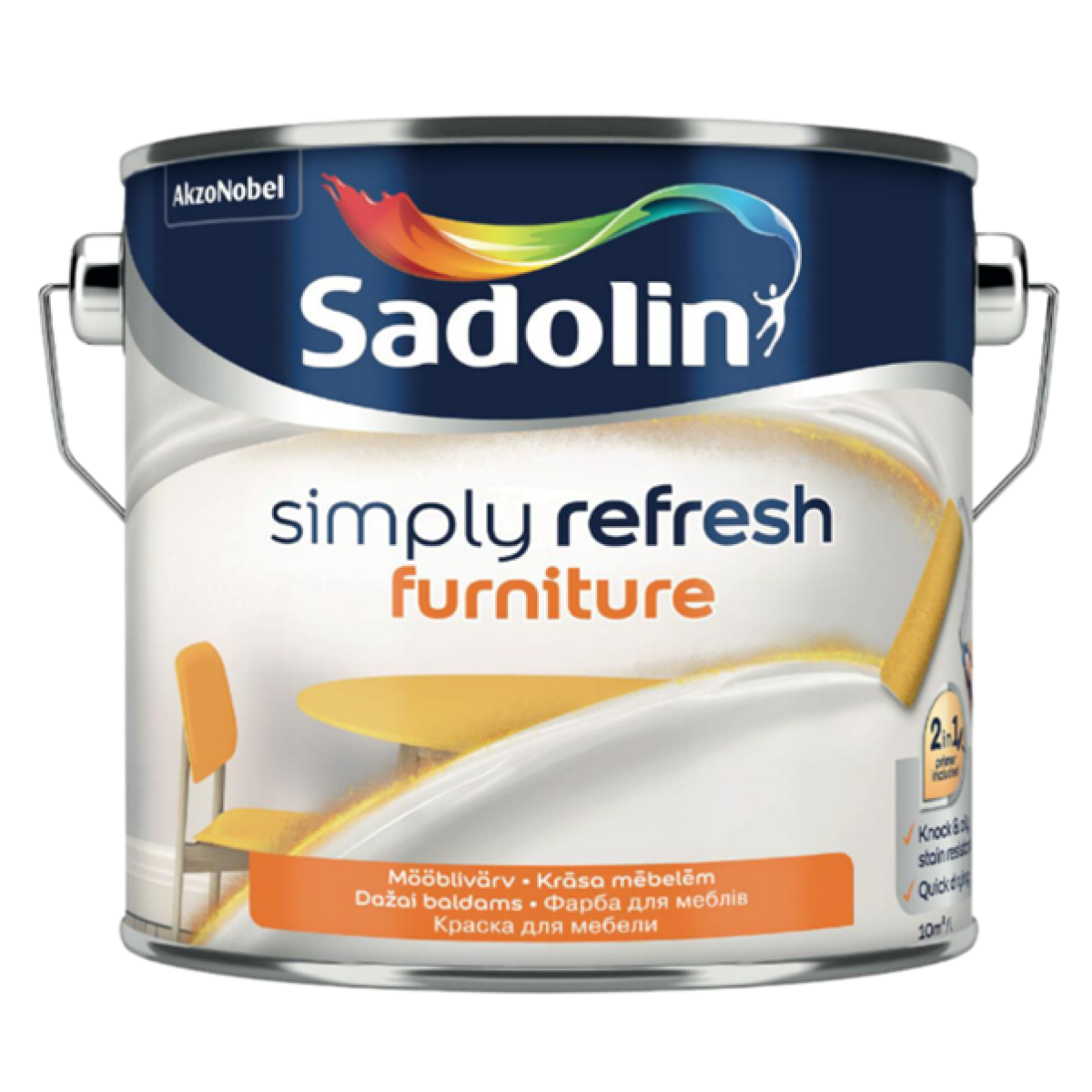 Sadolin Simply Refresh Furniture Matēta krāsa mēbelēm