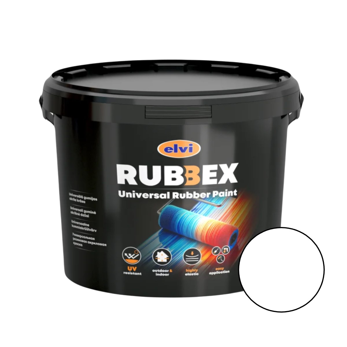 Elvi Rubbex Universālā gumijas akrila krāsa
