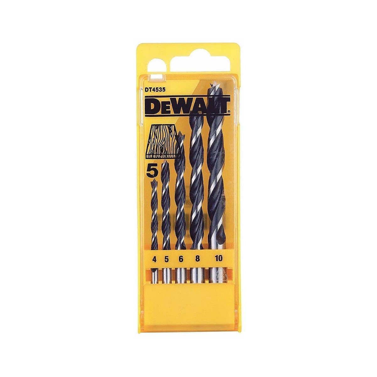 DeWalt Набор сверл по дереву 5 шт.