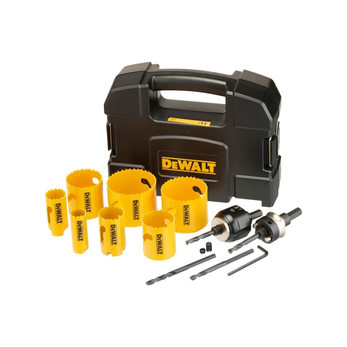 DeWalt Набор корончатых сверл, 11 шт.
