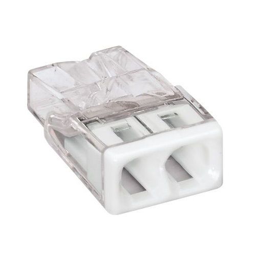 Wago Клеммная коробка для монолитных проводов 2x0,5-2.5/5g. 24A/400V 2273-202
