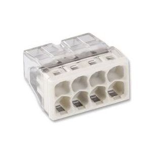Wago Клеммная коробка для монолитных проводов 8x0,5-2.5/5g. 24A/400V 2273-208