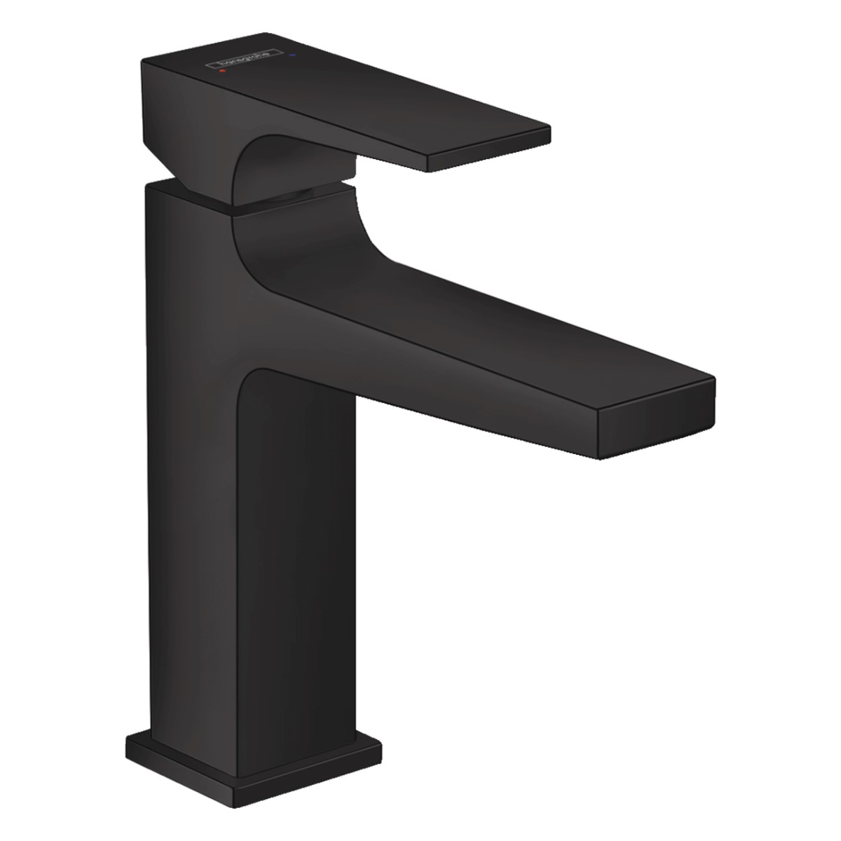 Hansgrohe Metropol 110 Смеситель для раковины в ванной комнате, с push-open , matēts melns