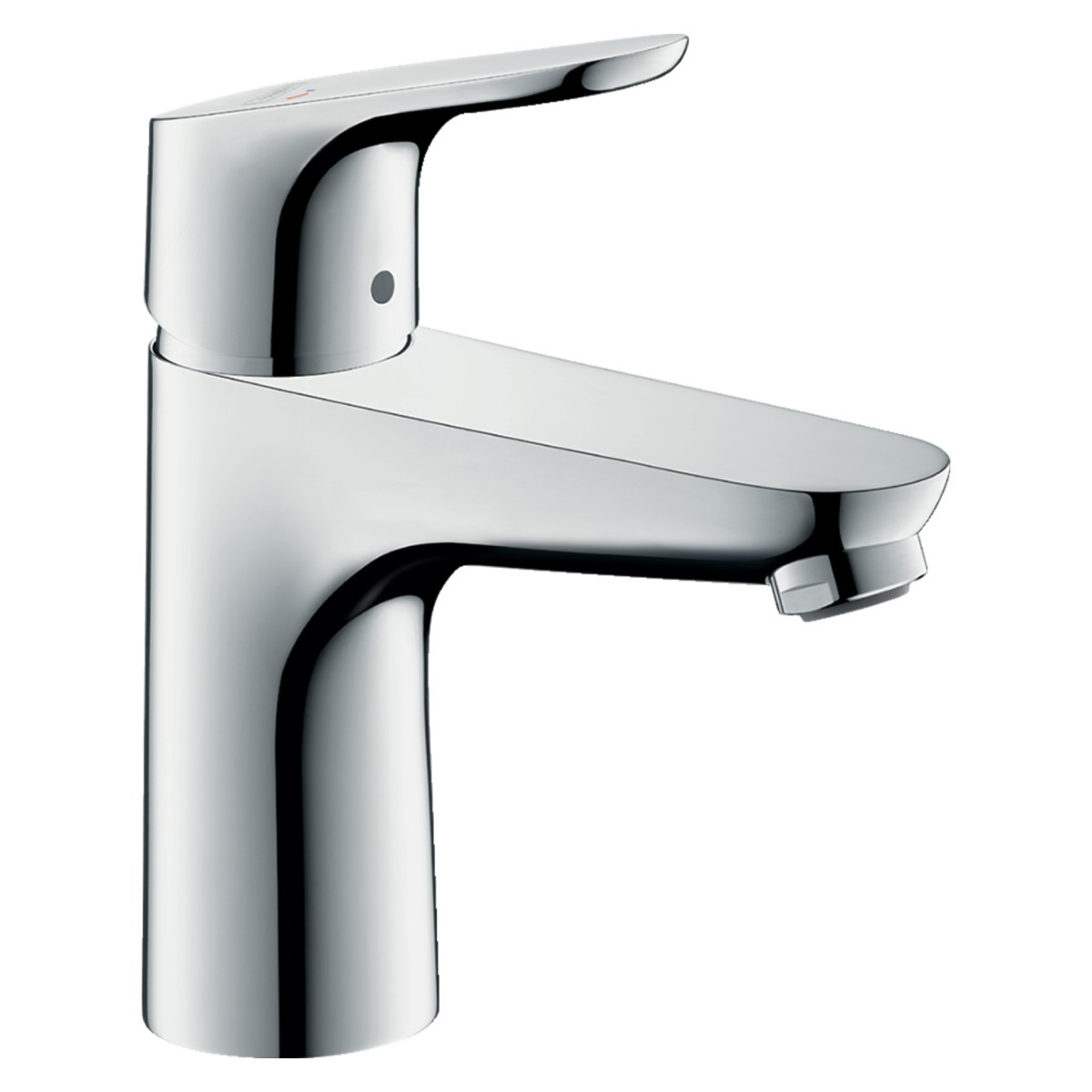 Hansgrohe Focus 100 Vannas istabas izlietnes maisītājs, ar pop-up