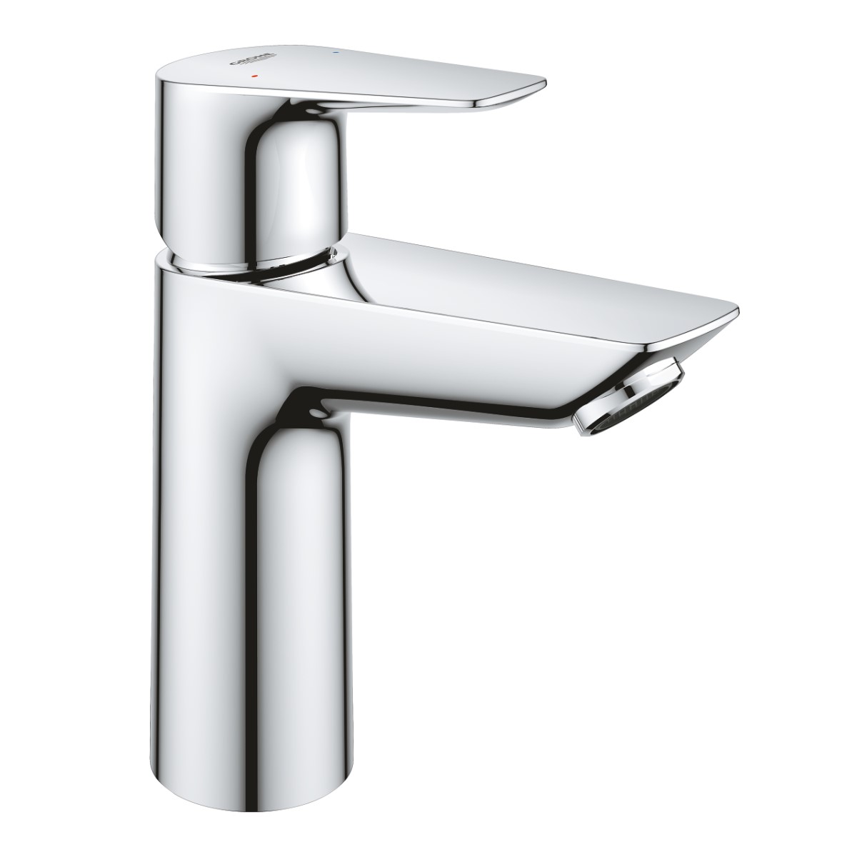 Grohe BauEdge M Vannas istabas izlietnes maisītājs, ar push-open