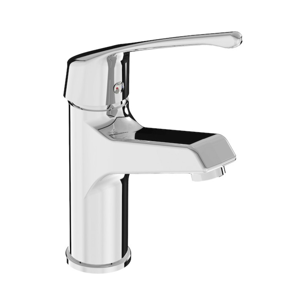 Jika Cube Vannas istabas izlietnes maisītājs, medicīniskais rokturis