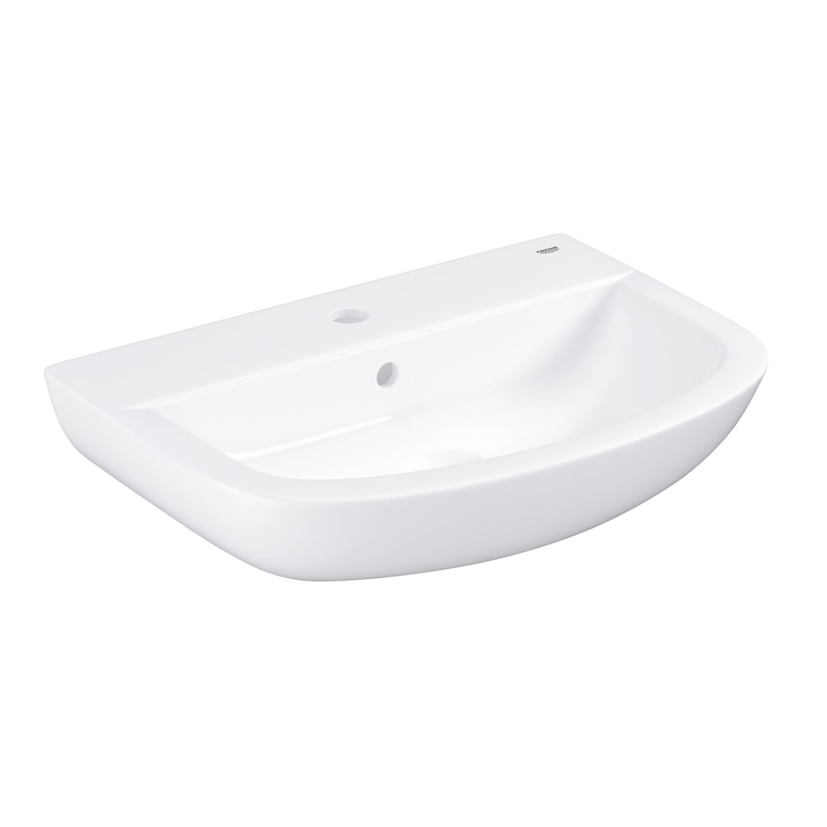 Grohe Bau Ceramic 55 Vannasistabas izlietne, 553x386mm, balta
