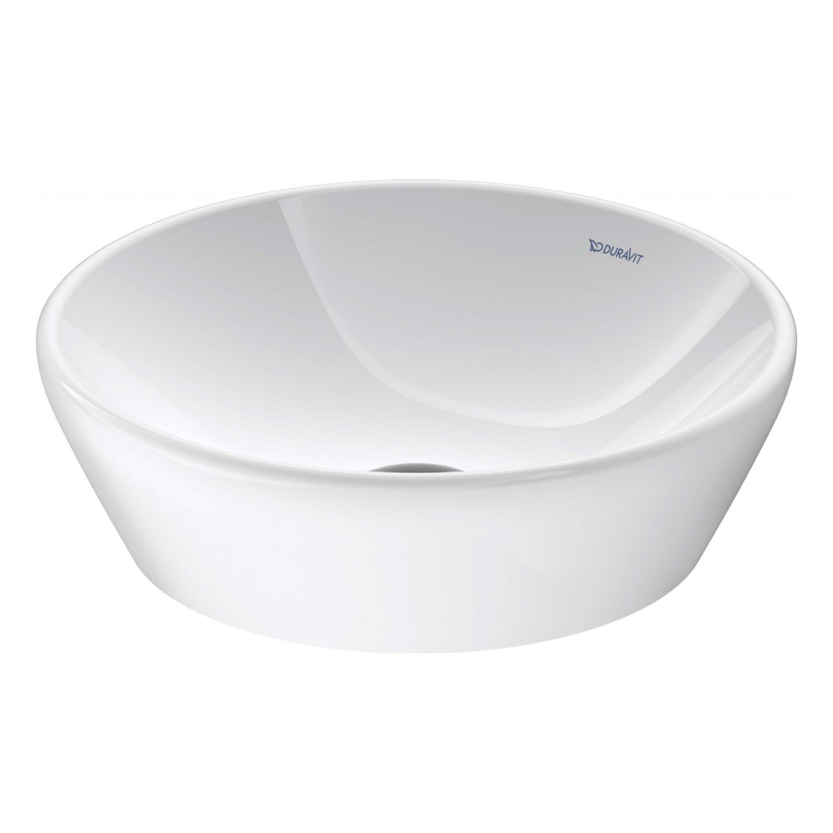 Duravit D-Neo Apaļa vannas istabas izlietne, uz virsmas