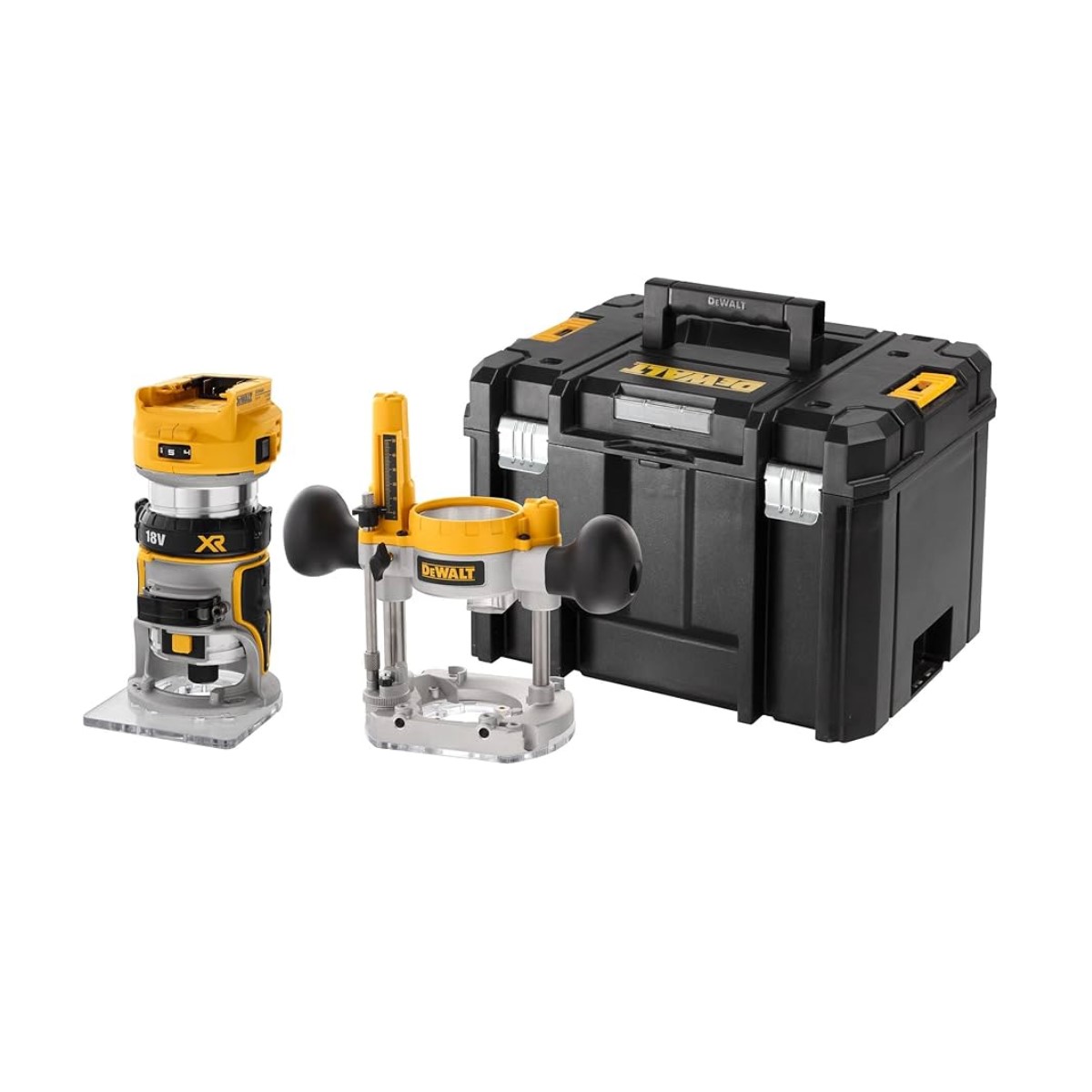 DeWalt Аккумуляторный фрезерный станок 18 В XR, BL (+кофр) , DCW604NT-XJ