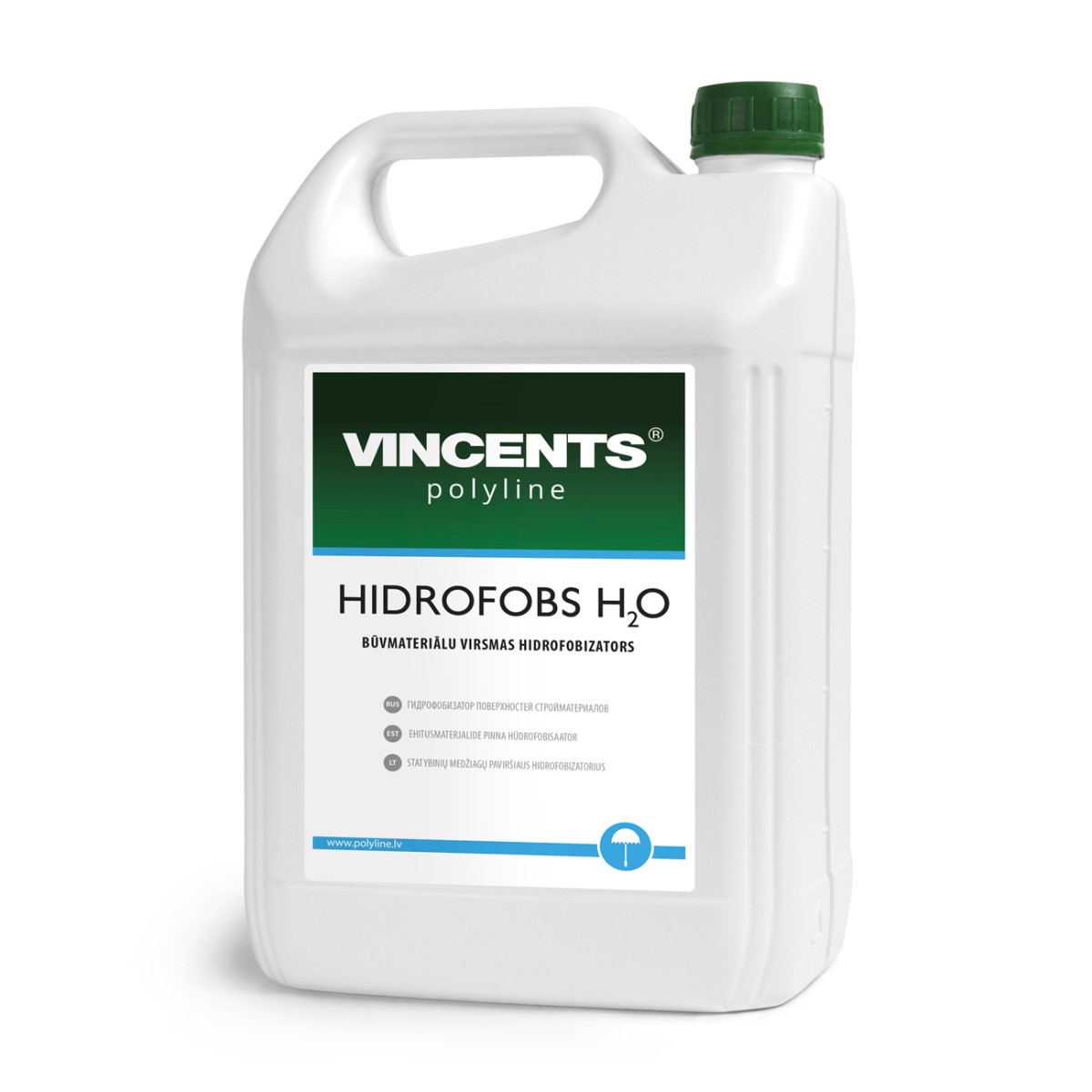 Vincents Polyline Hidrofobs H2O Hidrofobizators uz ūdens bāzes