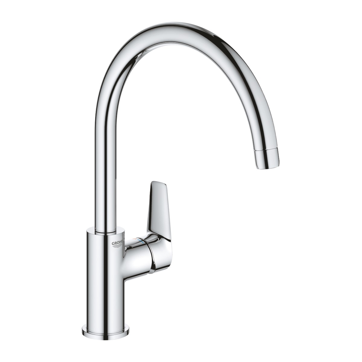 Grohe BauEdge Virtuves izlietnes maisītājs, U iztece