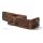 Flīzes Stegu RUSTIC 540 stūris. Izmērs stūrim:  205x100x60mm.  Iepakojuma svars: 12.2kg Cena par 1t/m 18.08 €