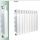 Fondital alumīnija radiators - 1 sekcija h=350 (407) mm PN16, platums 80mm, jauda 92W