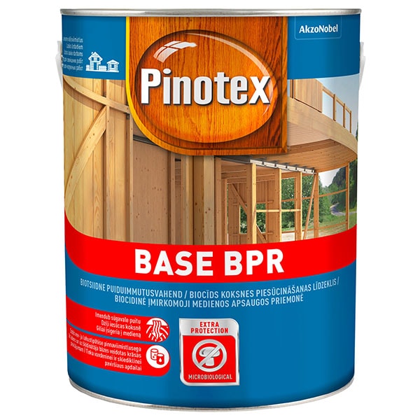 PINOTEX BASE BPR koksnes gruntçðanas lîdzeklis 2.5L