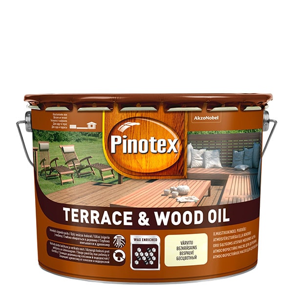 Pinotex Terrace & Wood Oil , bezkrāsains