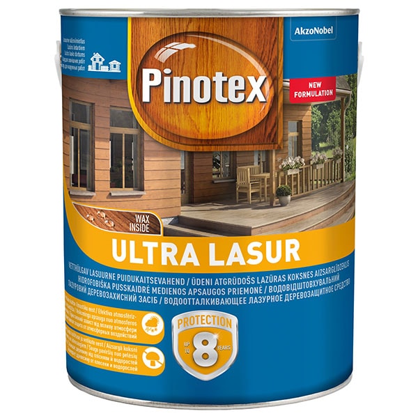 PINOTEX Ultra Lasur AWB tehnoloģija - oregons 3L