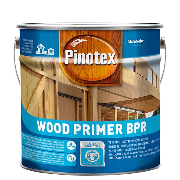 PINOTEX Wood Primer BPR - bezkrāsains 10L