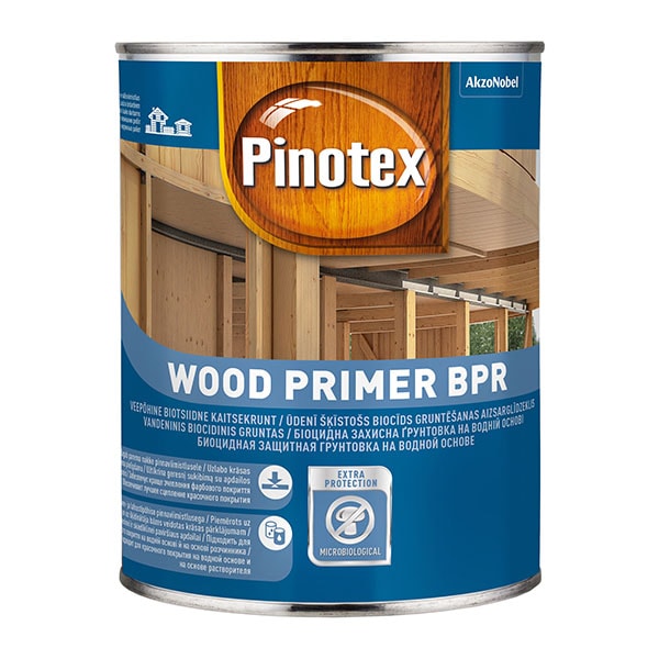 PINOTEX Wood Primer BPR - bezkrāsains 1L