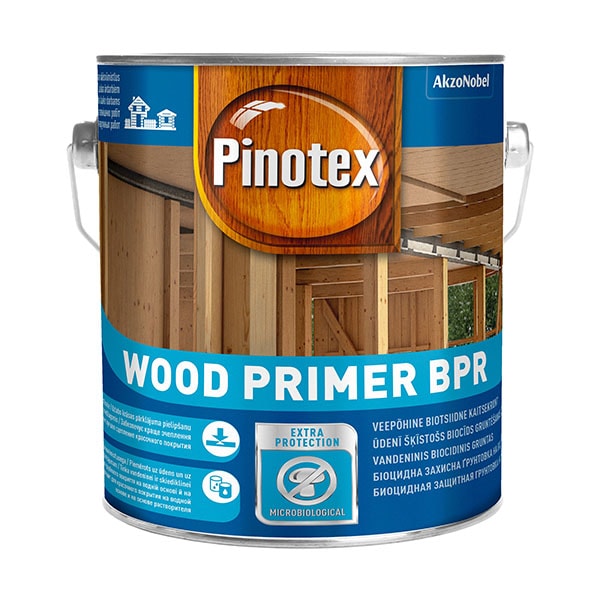 PINOTEX Wood Primer BPR - bezkrāsains 2.5L