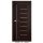 FORUM 08 Ekofinierētas durvis 60x200x3.4 cm (ar kārbu 65x203) ar stiklu(Venge)