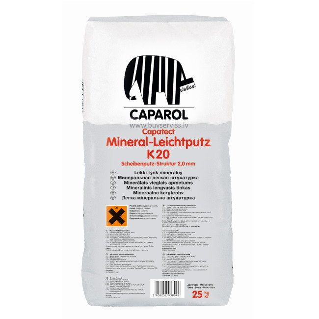 CAPAROL CT 139 MineralLeichtputz K15/K20