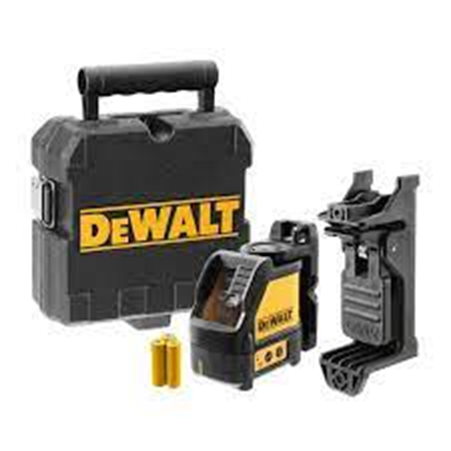 DeWALT Krustlīniju lāzera līmeņrādis.