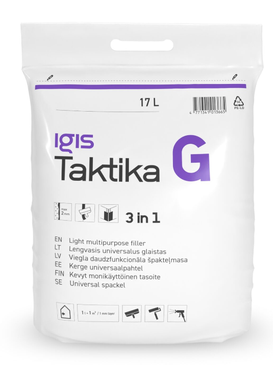IGIS Špaktele Taktika 17L MAISS (līdz 2mm)  uz pasūtījumu