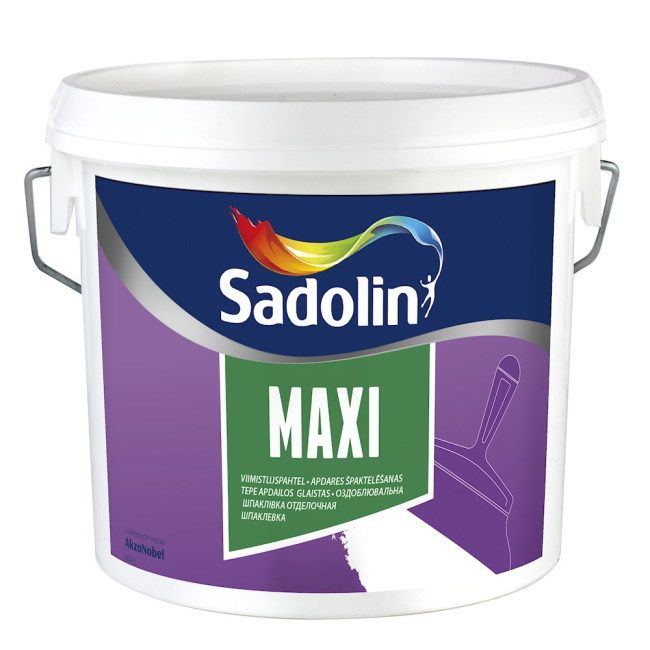 Sadolin Maxi smalkgraudaina špaktelēšanas tepe, balta, 10L